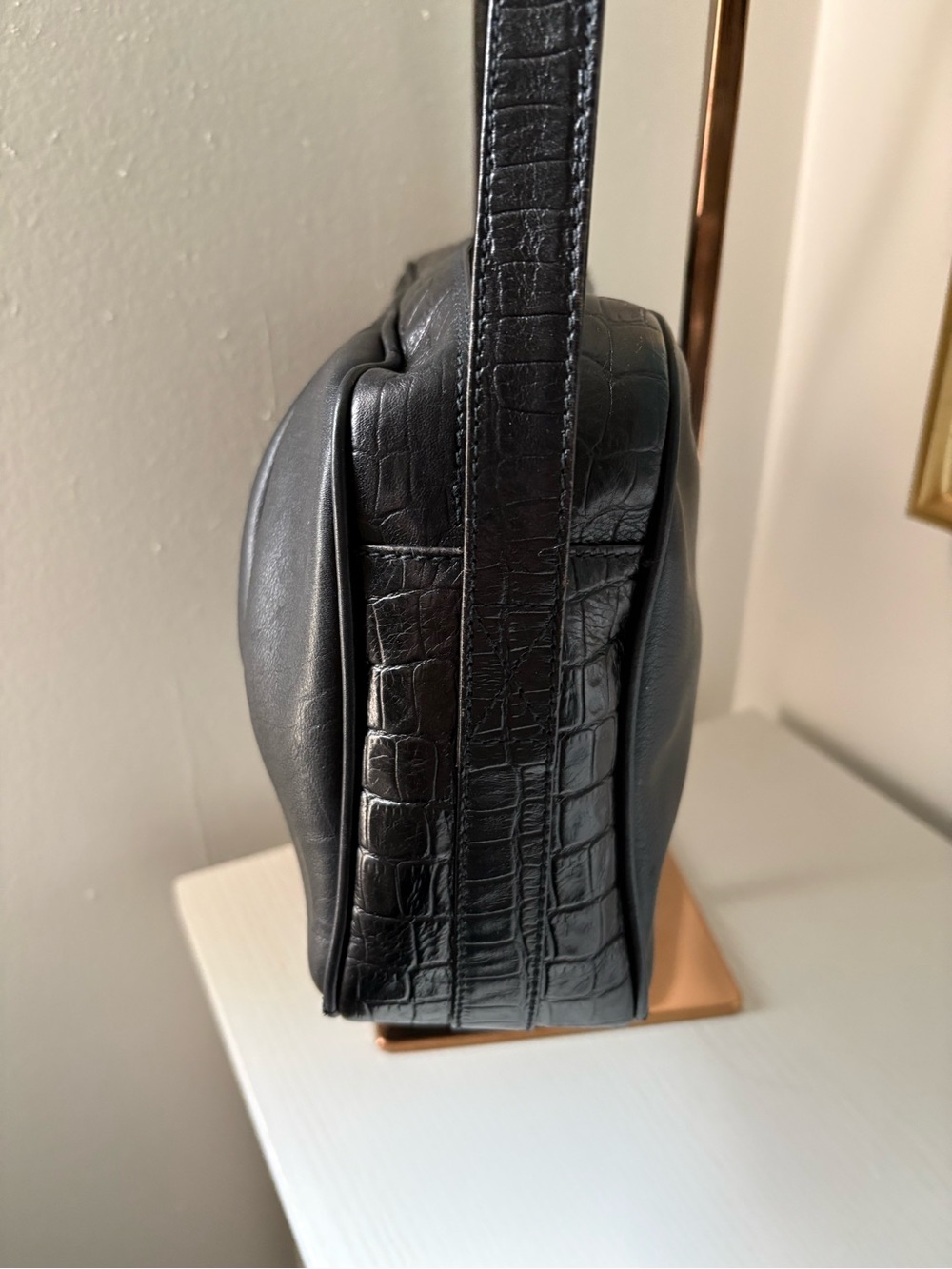 FENDI Black Leather Crossbody Bag - Picture 6 of 16